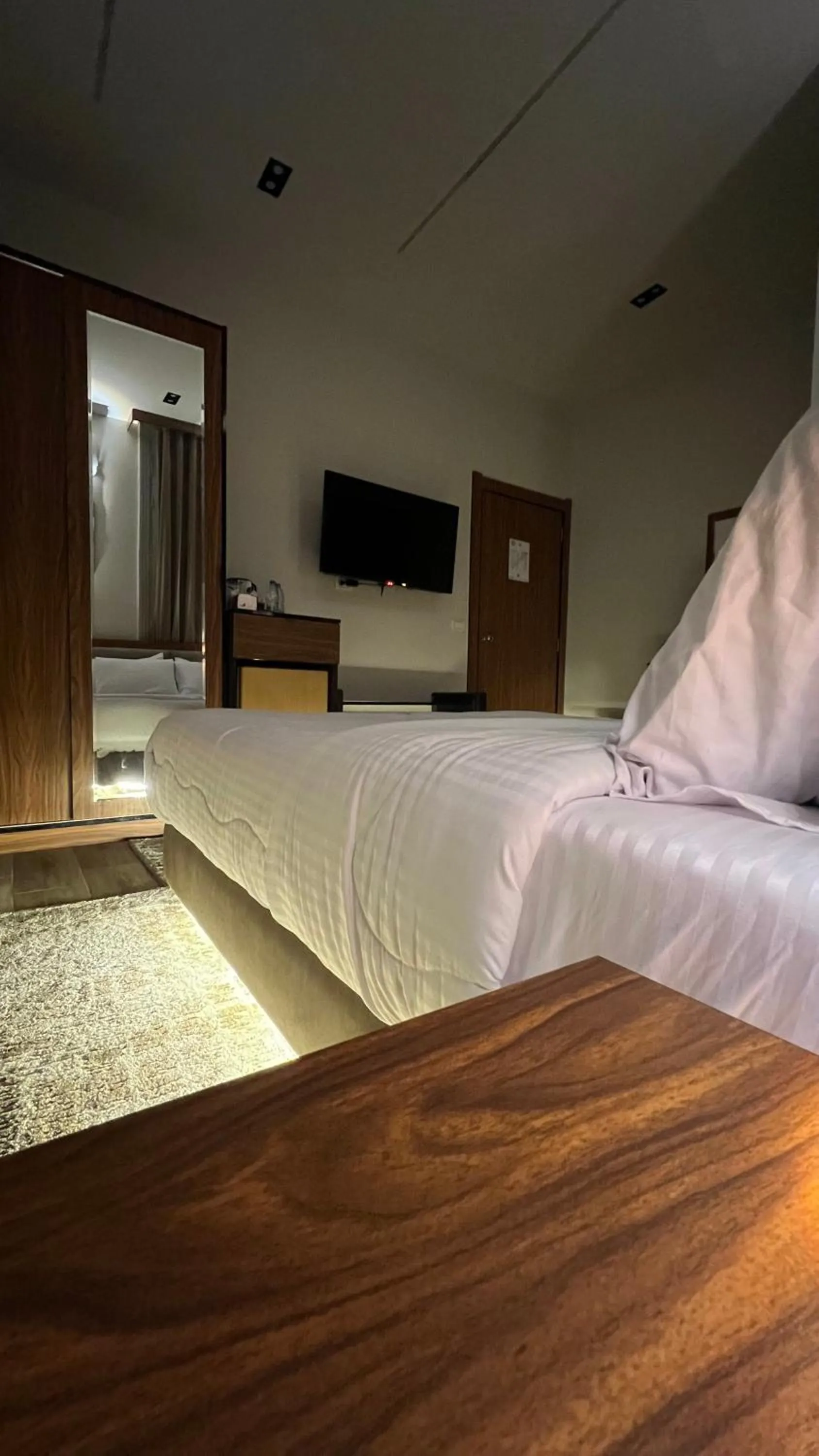 Bed in Italia Hotel Cairo