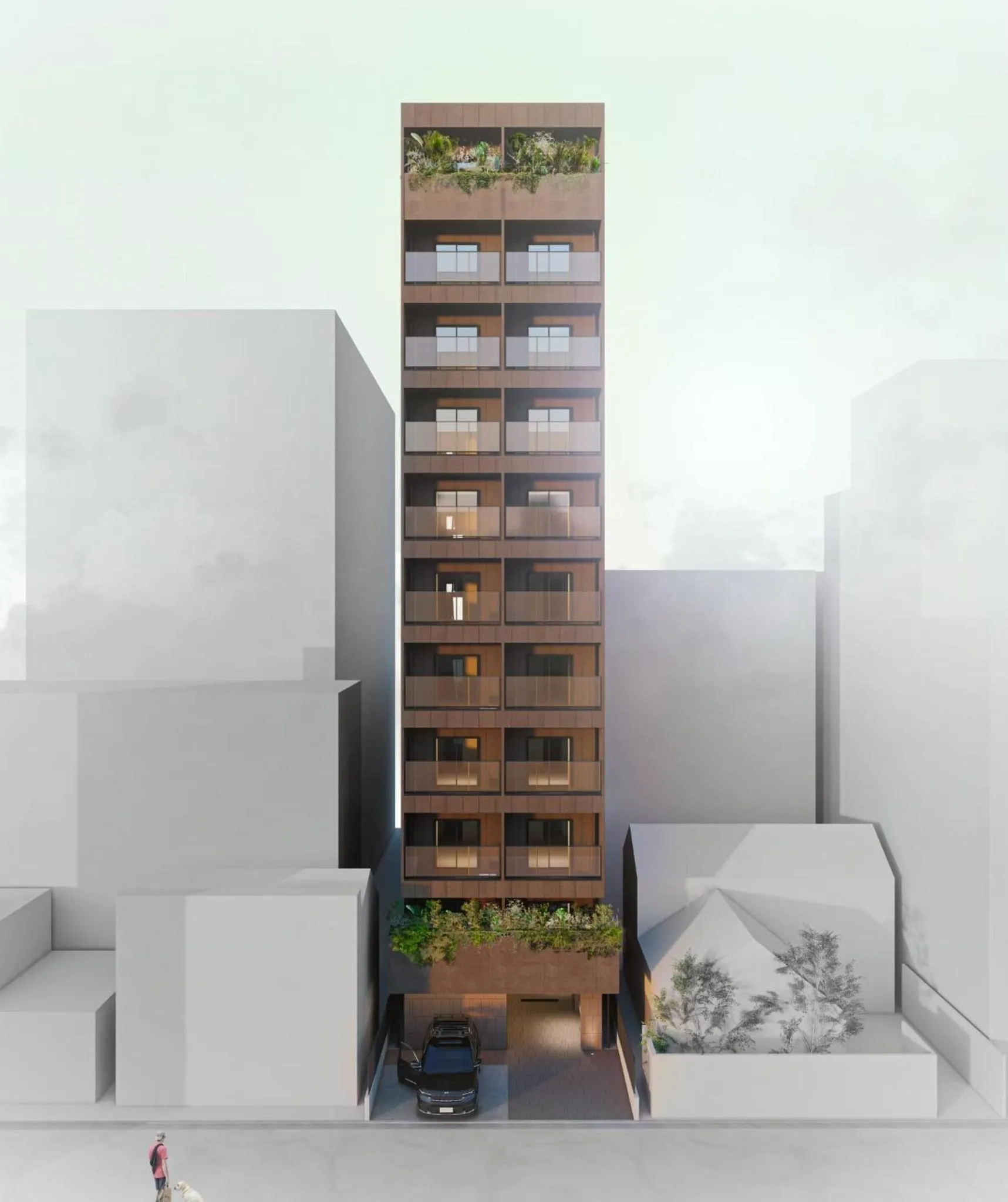 Property building in TERRACE tokaichi stay