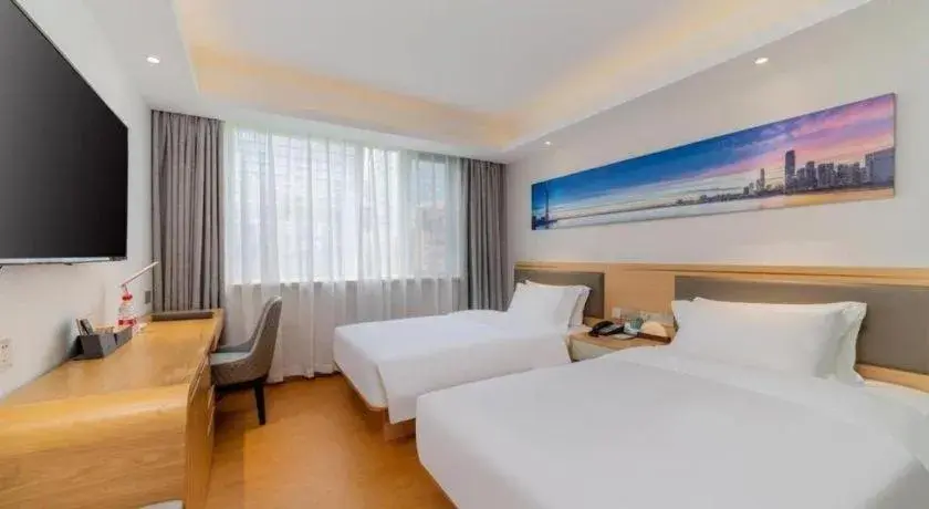 Bed in Guangzhou New Tianhe Hotel Bed in Guangzhou New Tianhe Hotel