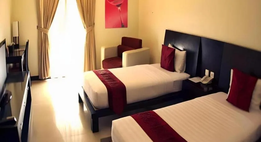 Bed in Rama Garden Hotel