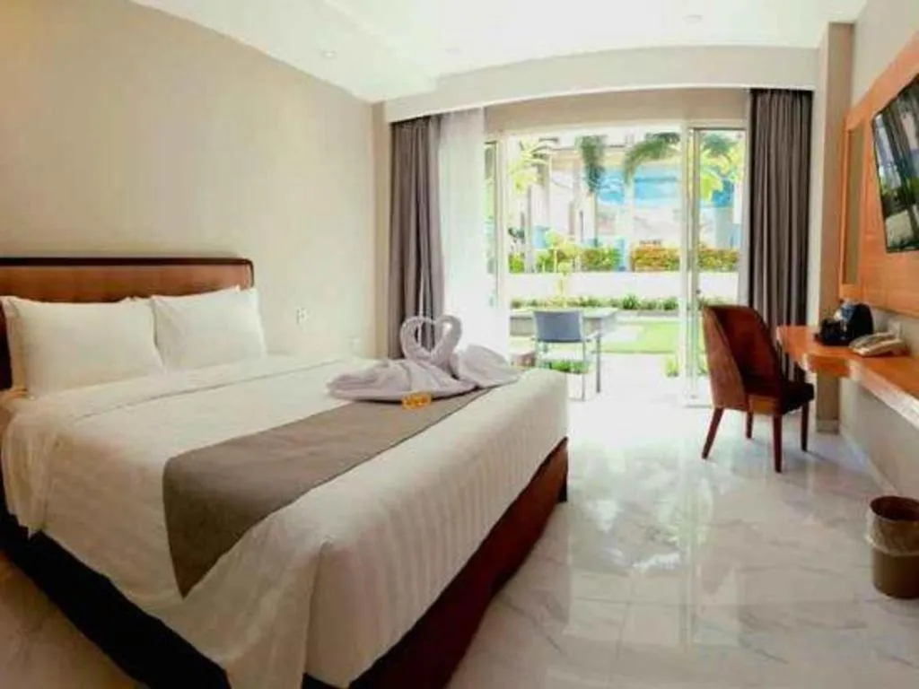 Bed in Rama Garden Hotel