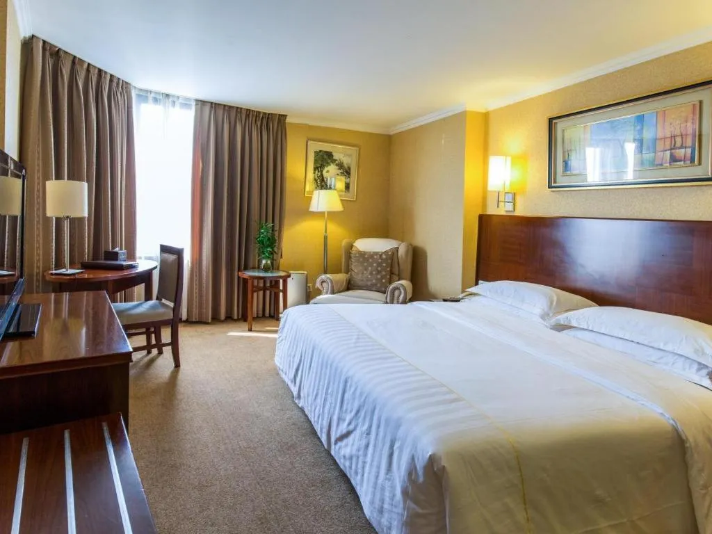 Bed in The Twenty First Century Hotel