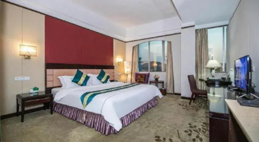 Bed in Shunde Emperor Hotel Bed in Shunde Emperor Hotel