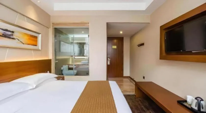 Bed in Maixinge Boutique Hotel Lujiazui Pudong