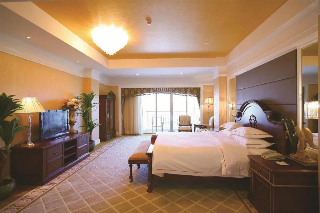 Bed in Country Garden Phoenix Hotel Chaohu