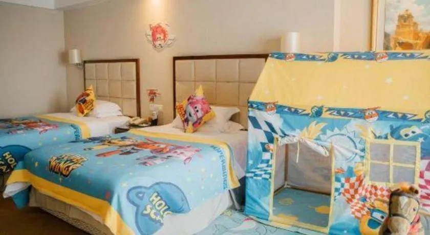 Bed in Country Garden Phoenix Hotel Chaohu