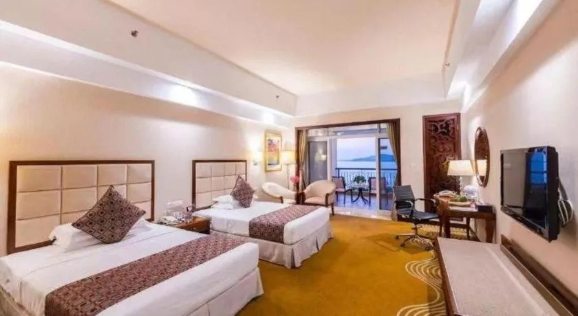 Bed in Country Garden Phoenix Hotel Chaohu