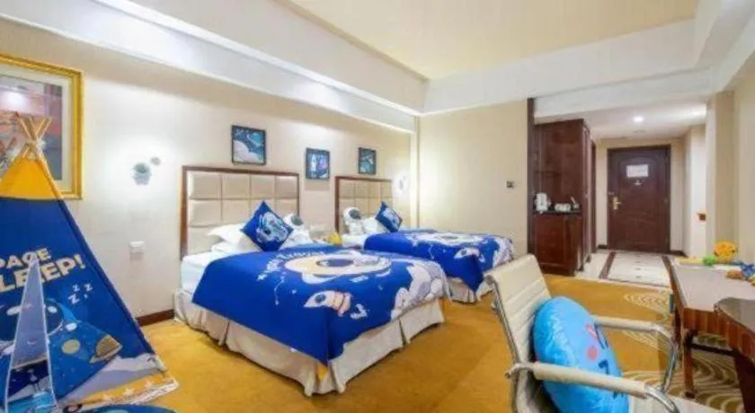 Bed in Country Garden Phoenix Hotel Chaohu