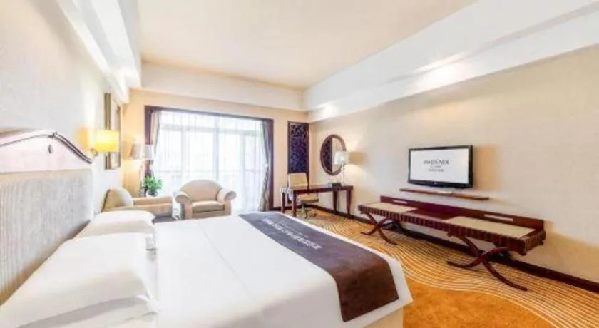 Bed in Country Garden Phoenix Hotel Chaohu