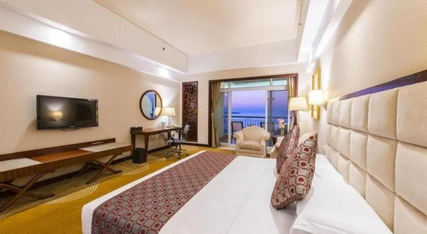 Bed in Country Garden Phoenix Hotel Chaohu