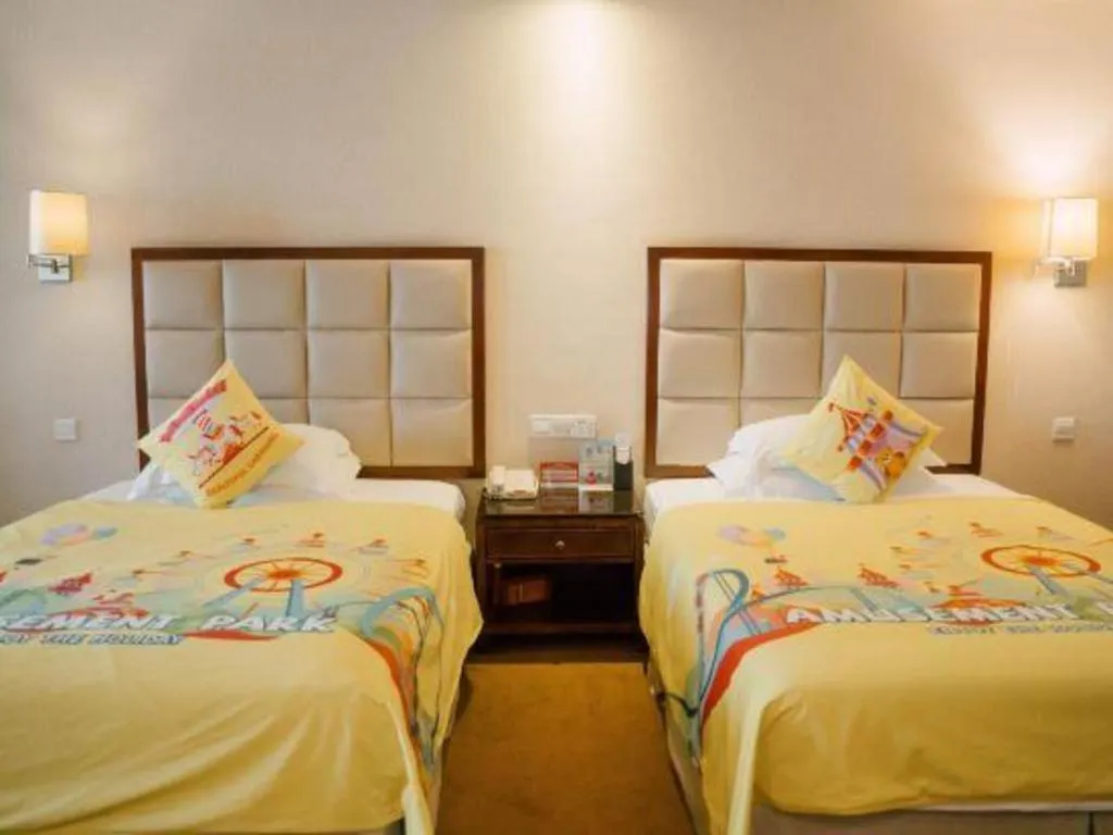 Bed in Country Garden Phoenix Hotel Chaohu