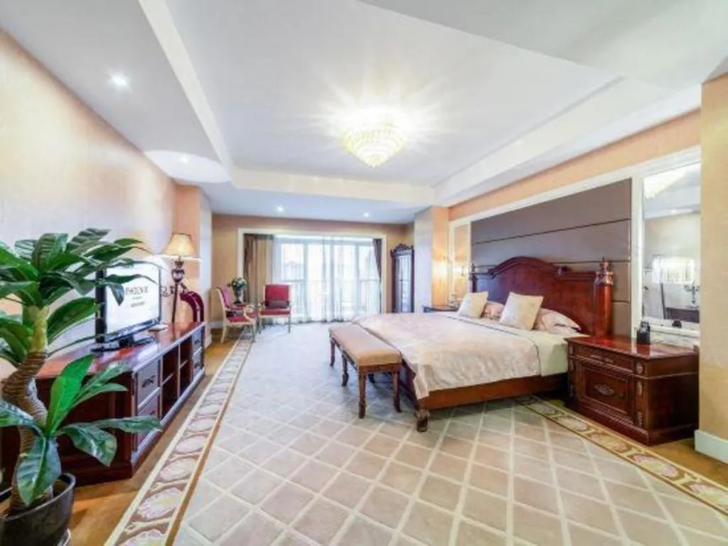 Bed in Country Garden Phoenix Hotel Chaohu