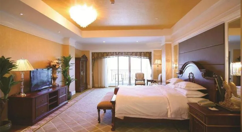 Bed in Country Garden Phoenix Hotel Chaohu