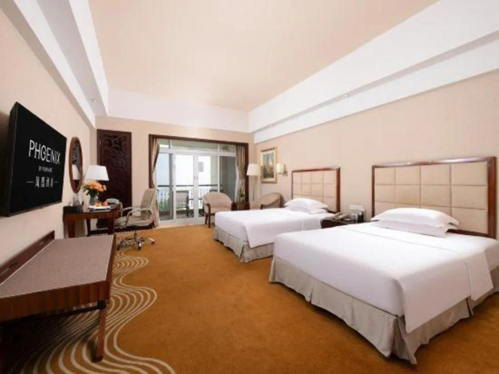 Bed in Country Garden Phoenix Hotel Chaohu