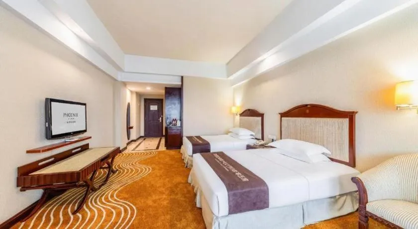 Bed in Country Garden Phoenix Hotel Chaohu