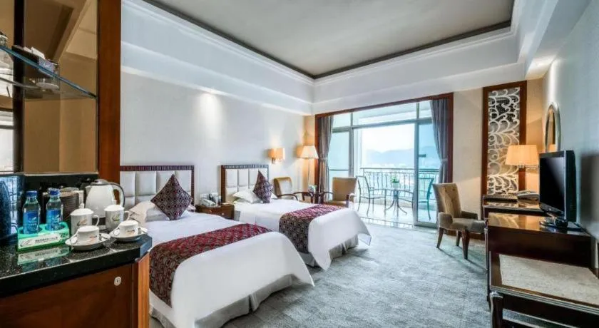 Bed in Country Garden Phoenix Hotel Chaohu