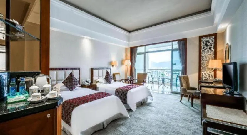 Bed in Country Garden Phoenix Hotel Chaohu