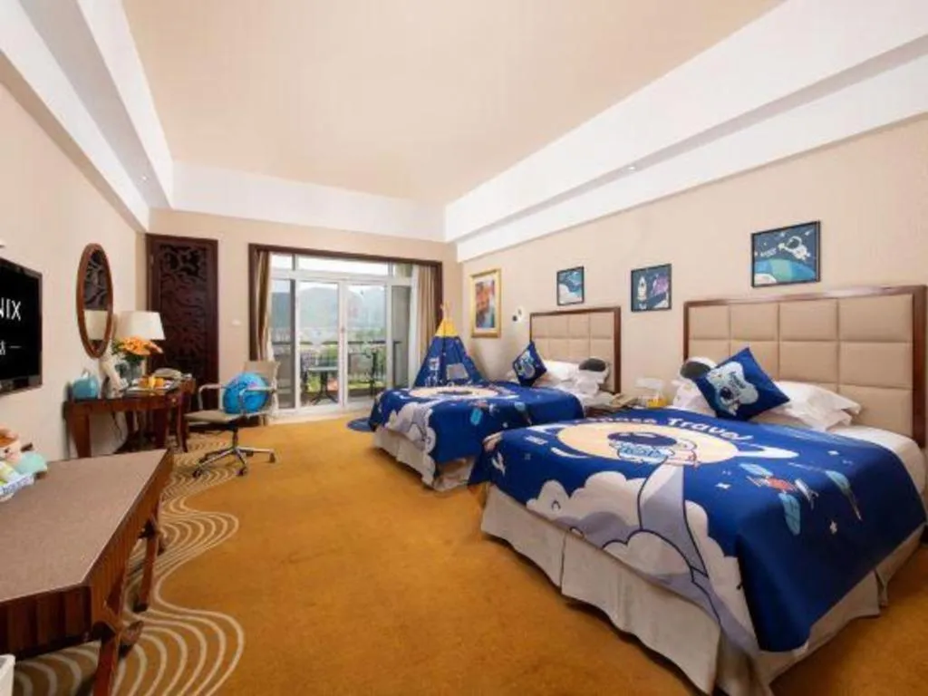 Bed in Country Garden Phoenix Hotel Chaohu