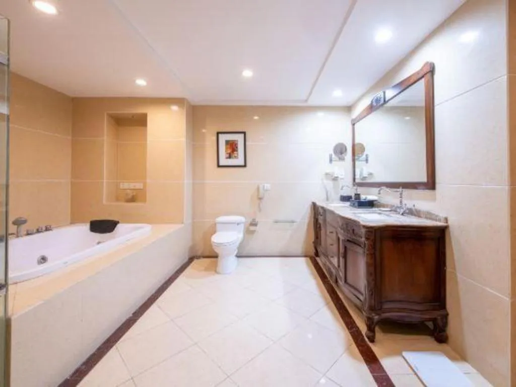 Bed in Country Garden Phoenix Hotel Chaohu