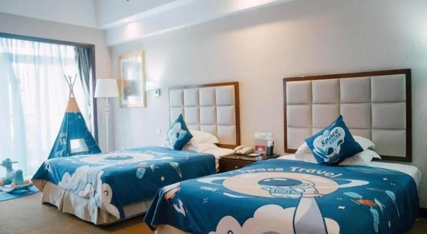 Bed in Country Garden Phoenix Hotel Chaohu