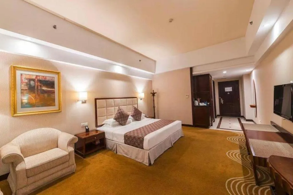 Bed in Country Garden Phoenix Hotel Chaohu