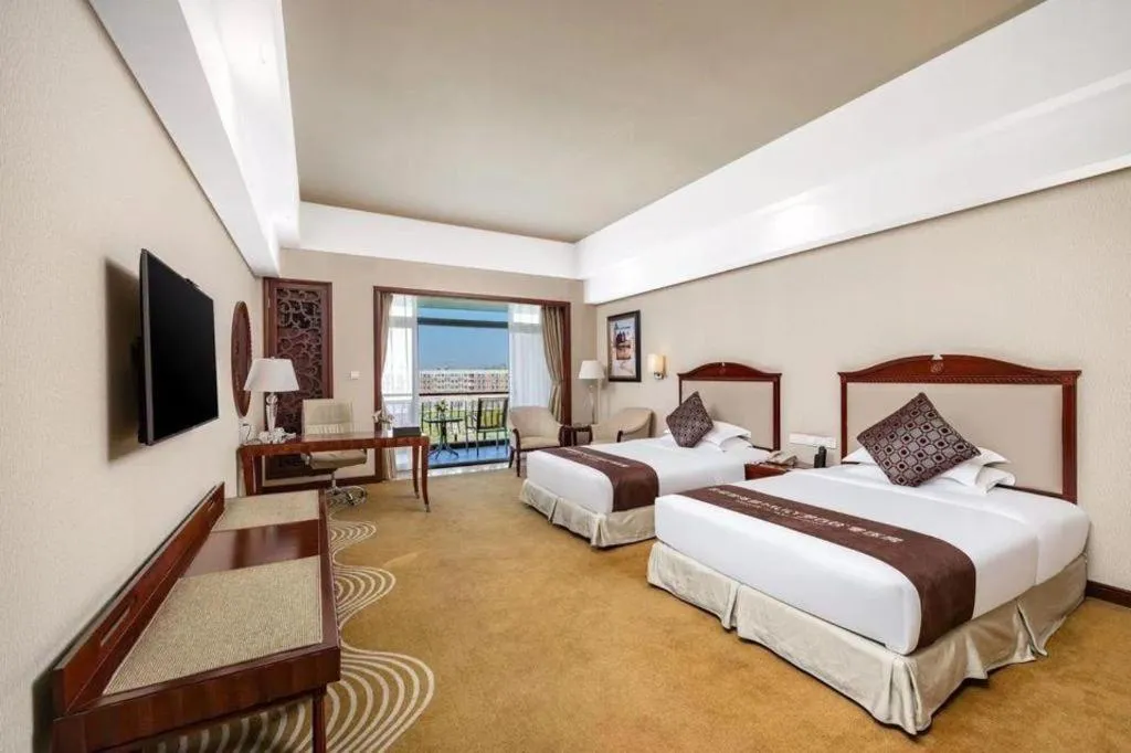 Bed in Country Garden Phoenix Hotel Chaohu