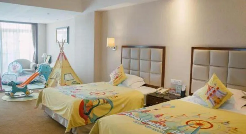 Bed in Country Garden Phoenix Hotel Chaohu