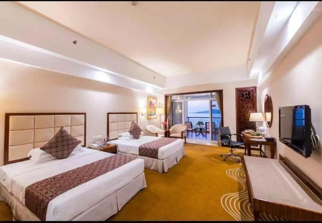 Bed in Country Garden Phoenix Hotel Chaohu