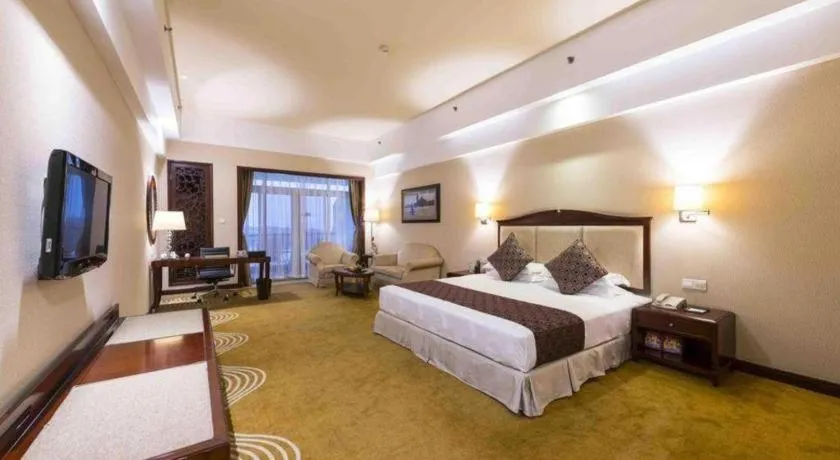 Bed in Country Garden Phoenix Hotel Chaohu