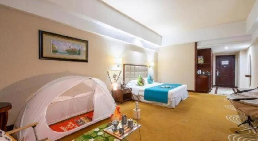 Bed in Country Garden Phoenix Hotel Chaohu