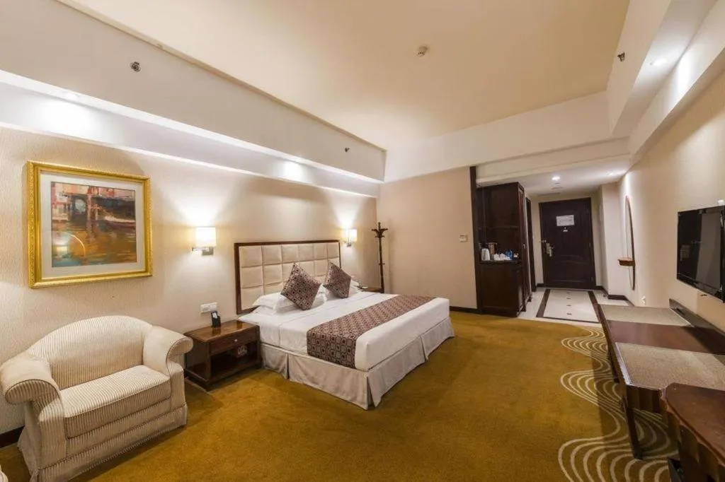 Bed in Country Garden Phoenix Hotel Chaohu