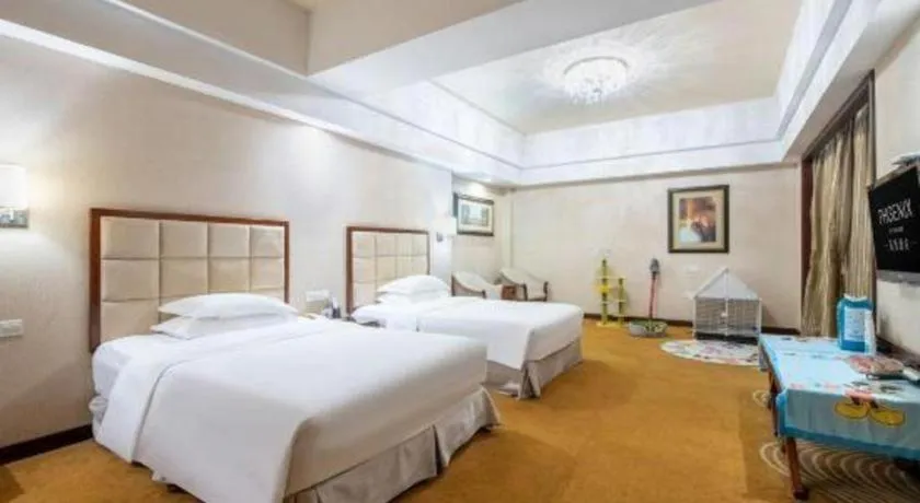 Bed in Country Garden Phoenix Hotel Chaohu