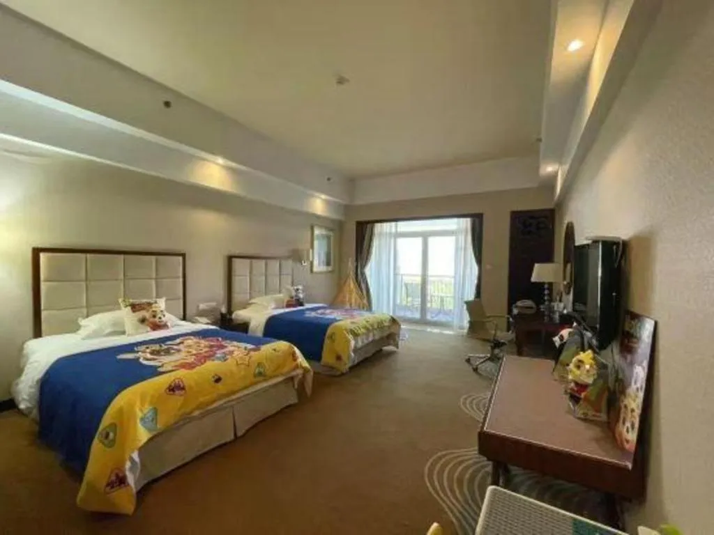 Bed in Country Garden Phoenix Hotel Chaohu