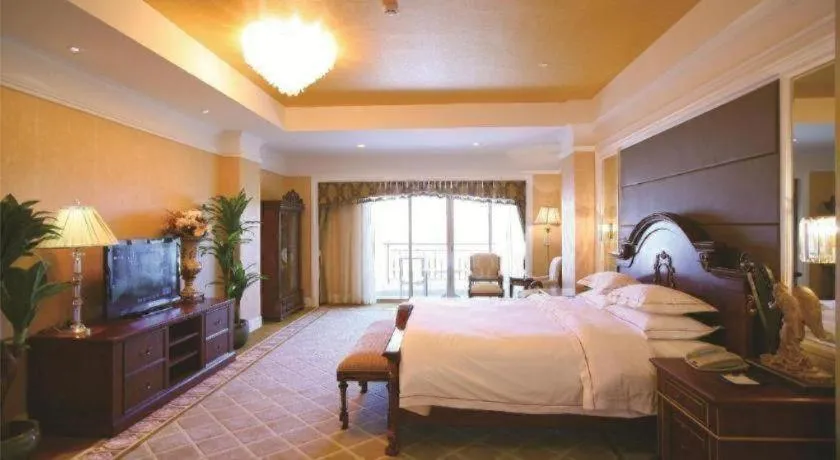 Bed in Country Garden Phoenix Hotel Chaohu