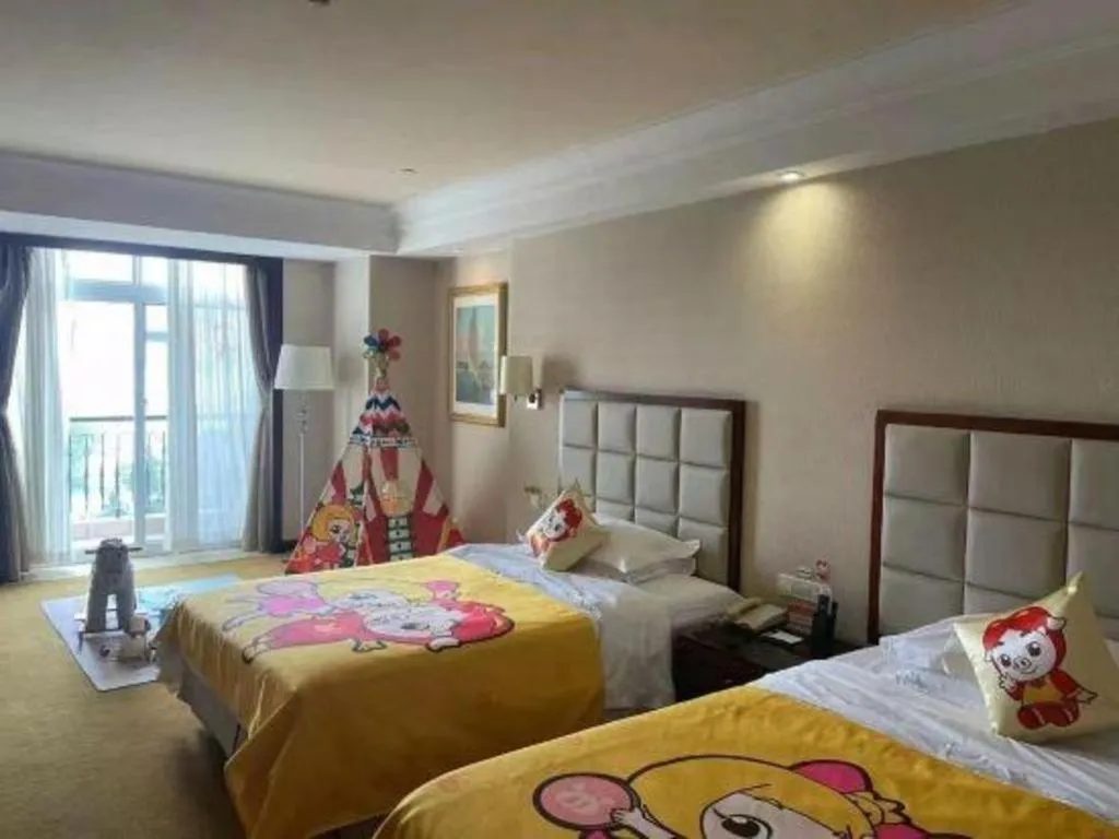 Bed in Country Garden Phoenix Hotel Chaohu