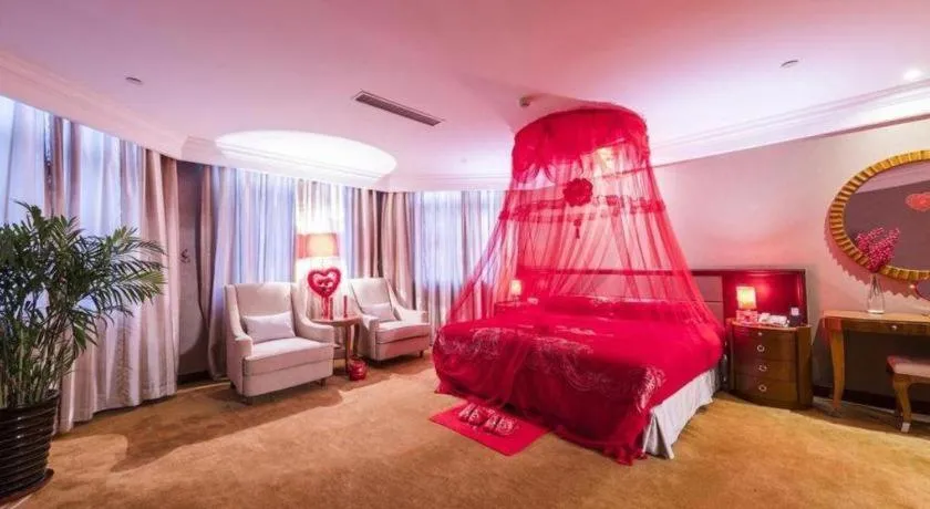 Bed in Country Garden Phoenix Hotel Chaohu