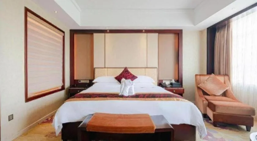 Bed in Haikou Conifer Garden Hotel