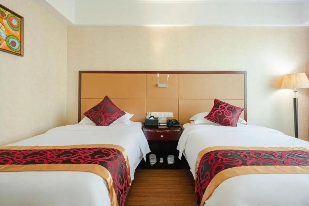 Bed in Haikou Conifer Garden Hotel