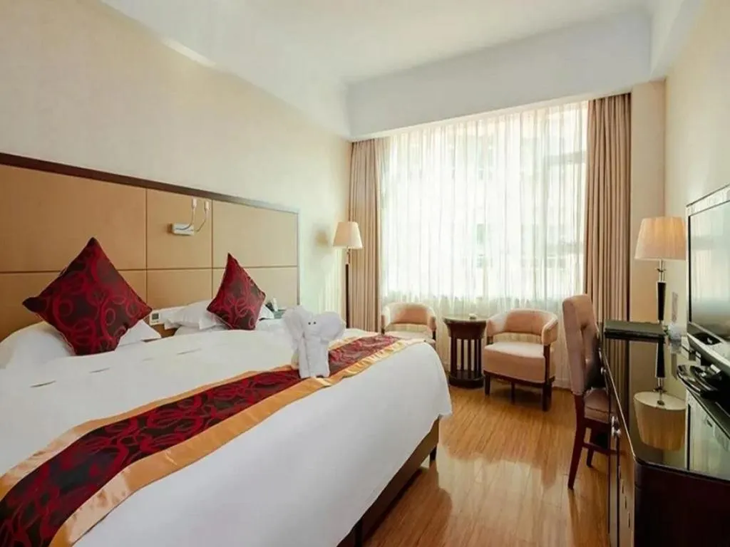 Bed in Haikou Conifer Garden Hotel