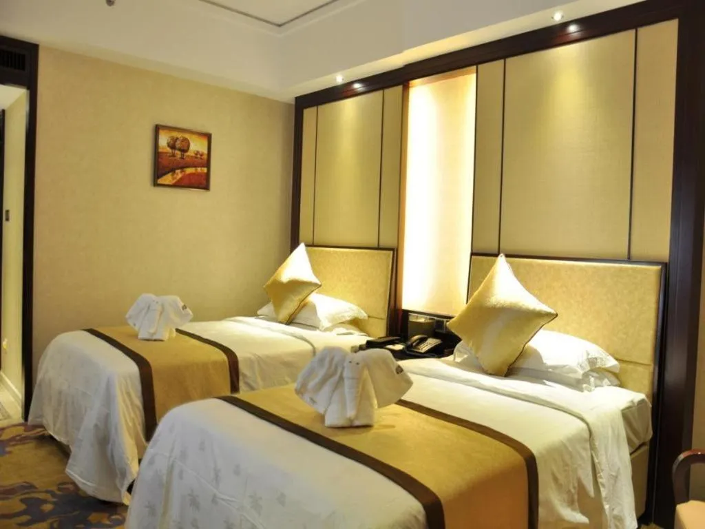 Bed in Haikou Conifer Garden Hotel