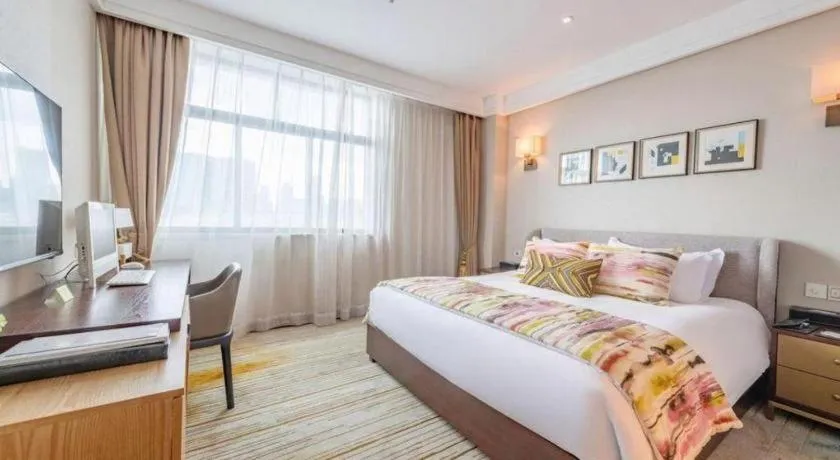 Bed in Langshan Hotel Shenzhen