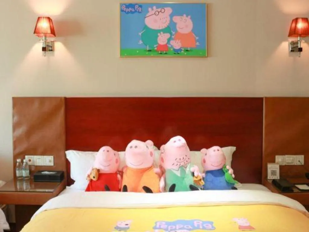 Bed in Langshan Hotel Shenzhen