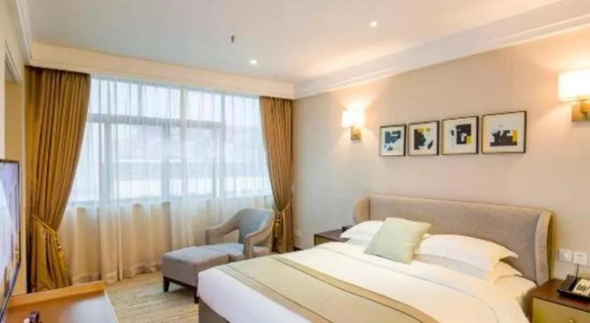 Bed in Langshan Hotel Shenzhen