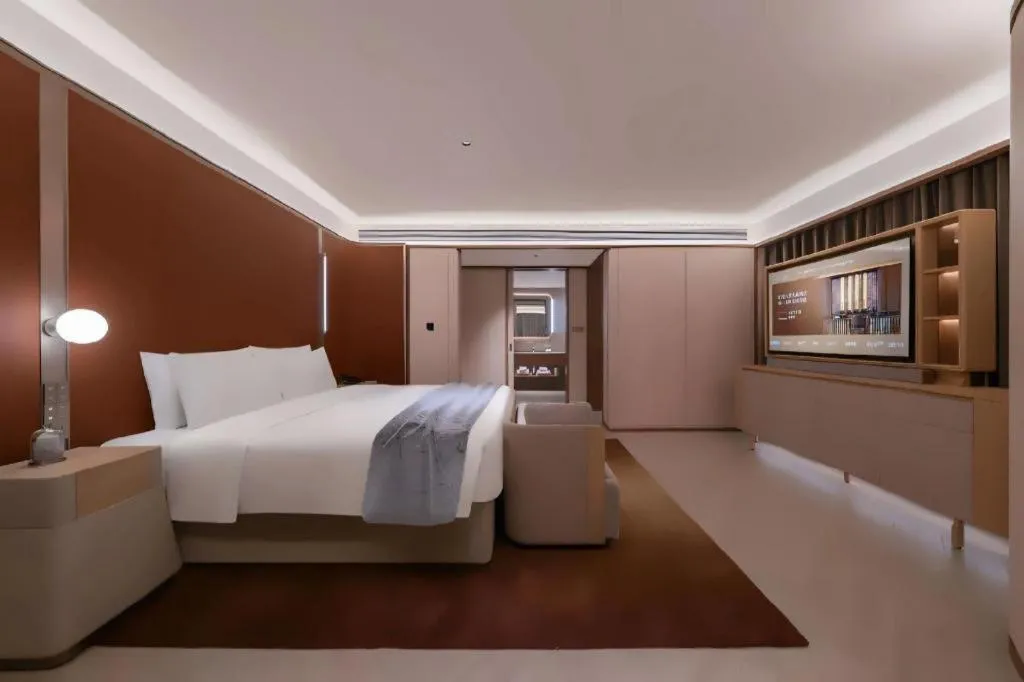 Bed in Lijia Hotel