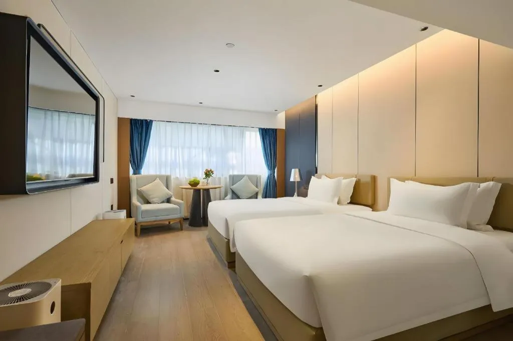 Bed in Lijia Hotel