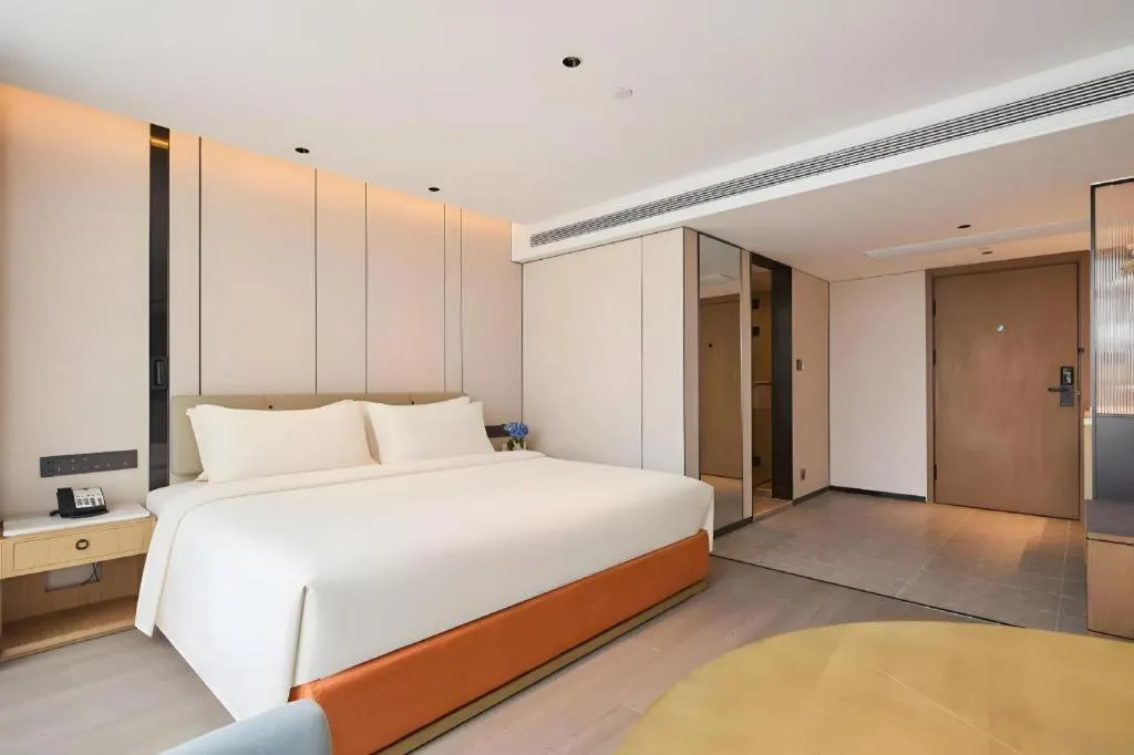 Bed in Lijia Hotel