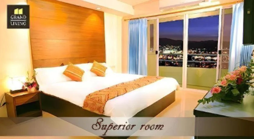 Bed in Grand Living Residence