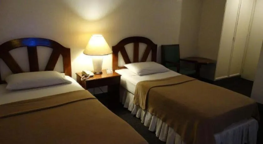 Bed in Adriatico Arms Hotel