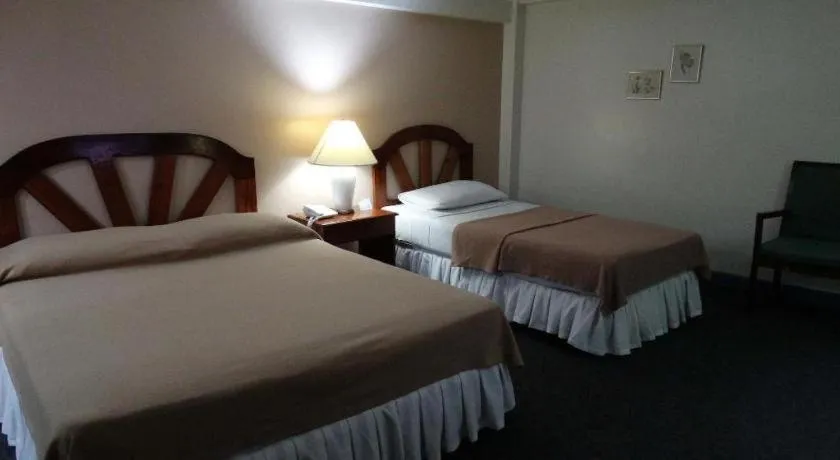 Bed in Adriatico Arms Hotel