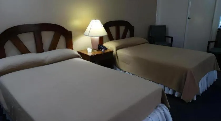 Bed in Adriatico Arms Hotel